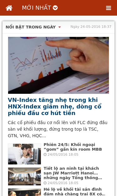 Mobile view