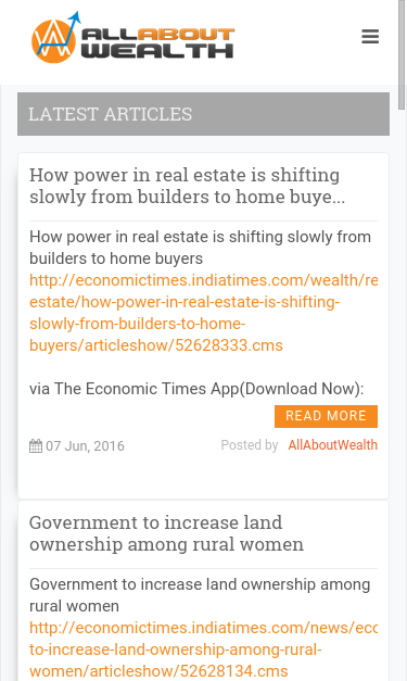 Mobile view