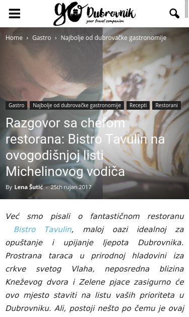 Mobile view