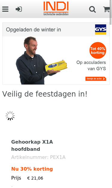 Mobile view