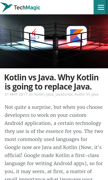 Mobile view