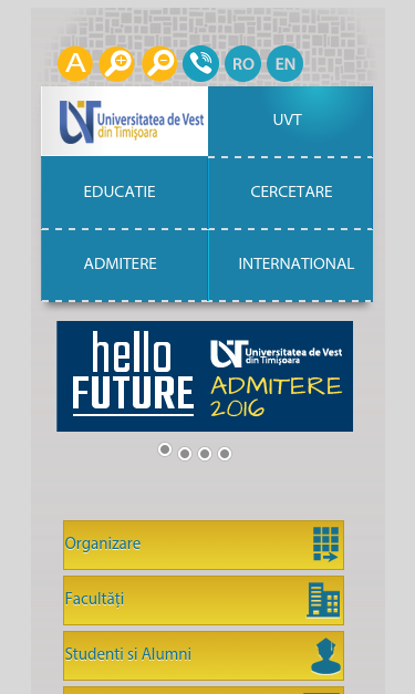 Mobile view