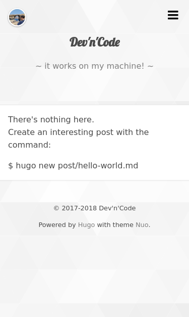Mobile view