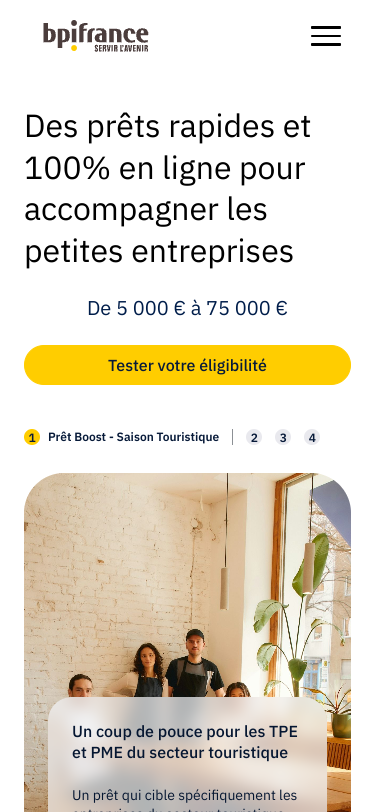 Mobile view