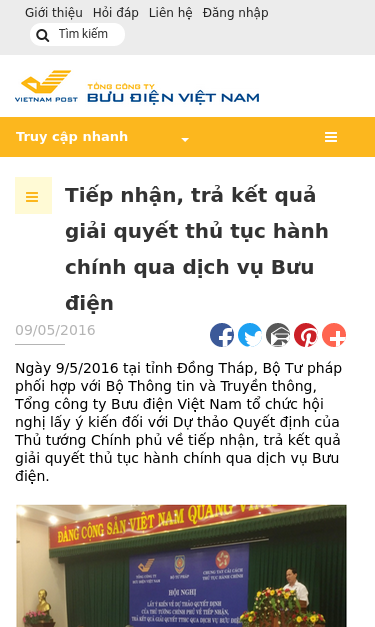 Mobile view