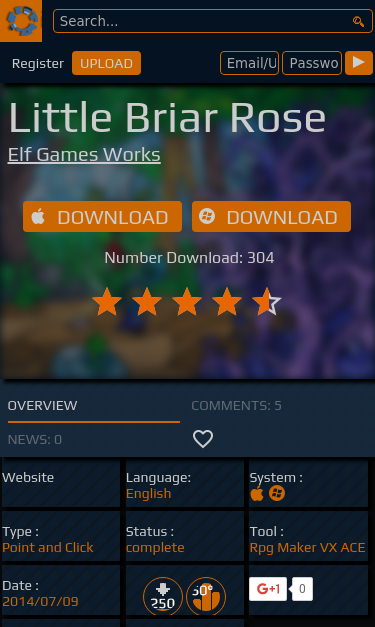 Mobile view