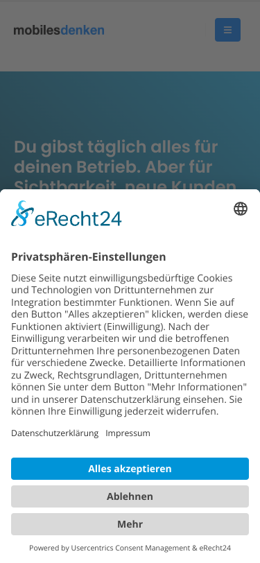 Mobile view
