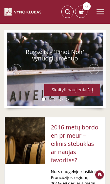 Mobile view