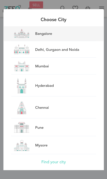 Mobile view