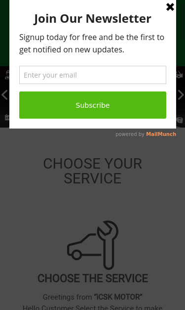 Mobile view
