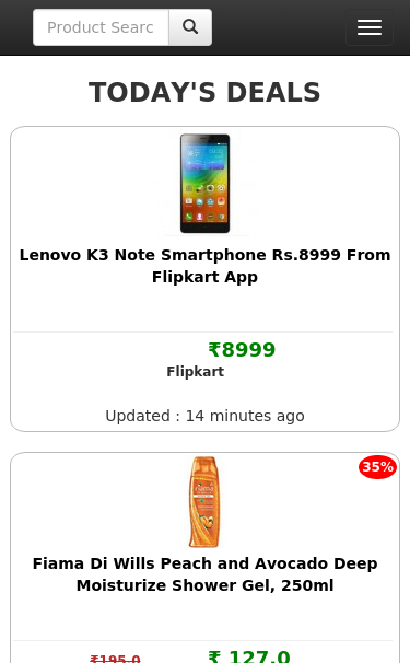 Mobile view