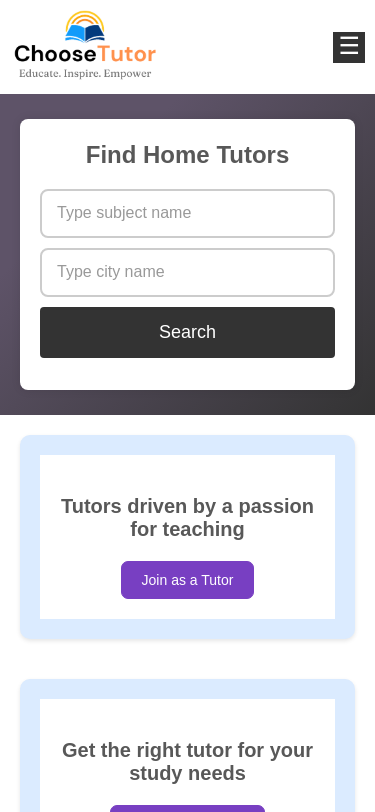 Mobile view