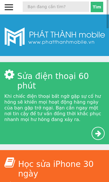 Mobile view