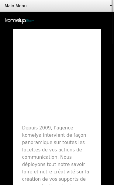 Mobile view
