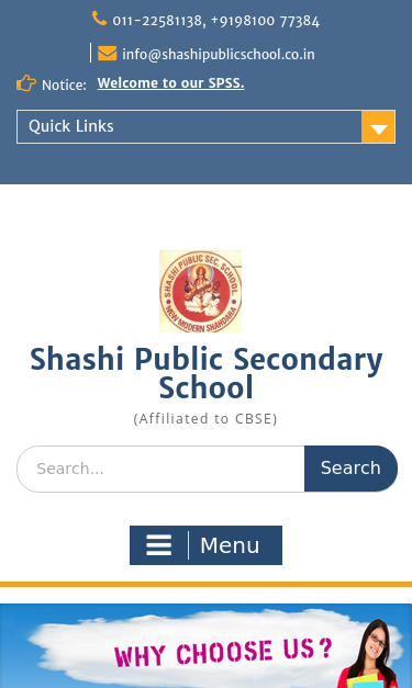 Mobile view