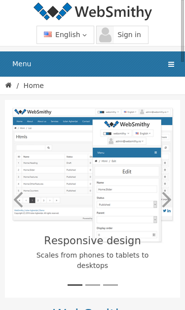 Mobile view