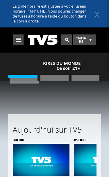 Mobile view