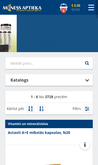 Mobile view