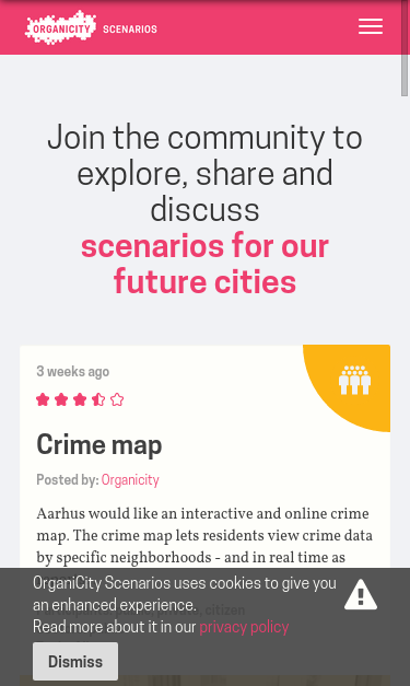 Mobile view