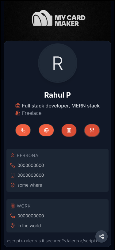 Mobile view