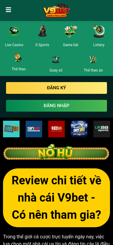 Mobile view