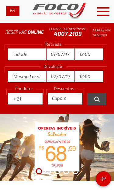 Mobile view