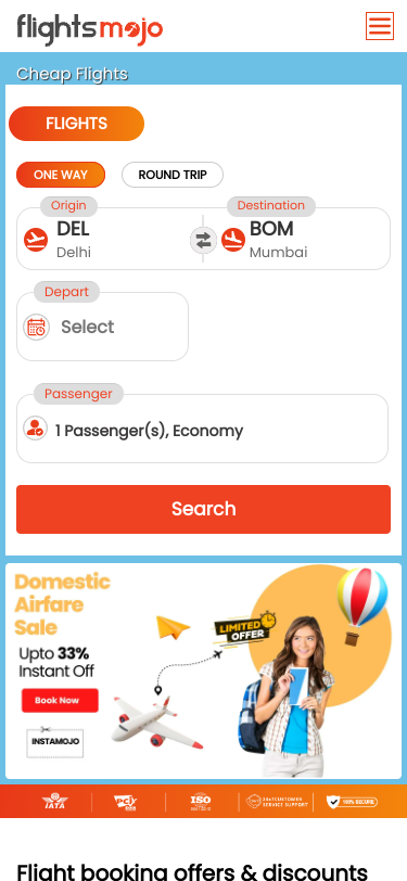Mobile view