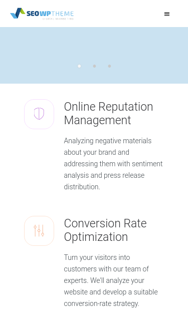 Mobile view