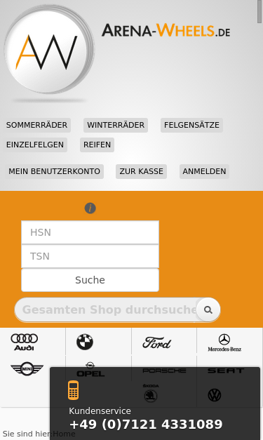 Mobile view