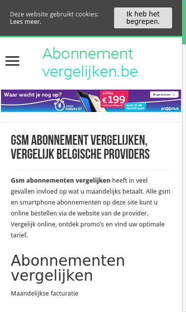 Mobile view