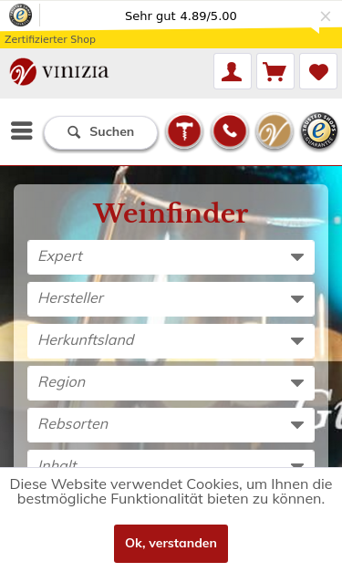 Mobile view