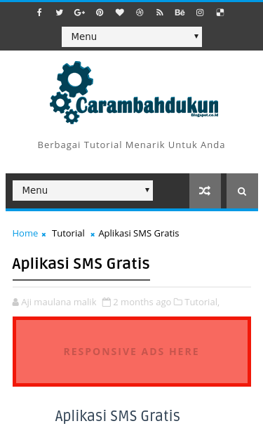 Mobile view