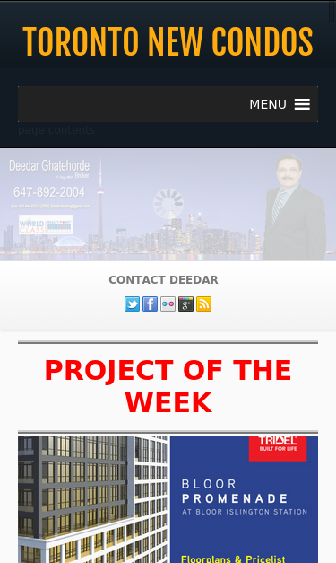 Mobile view