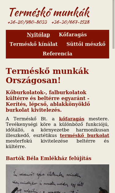 Mobile view