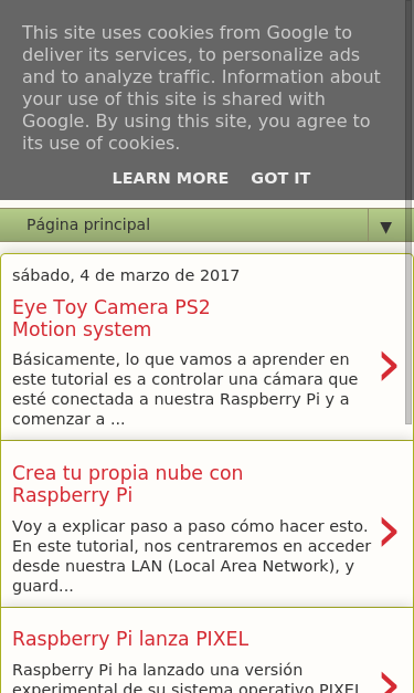 Mobile view