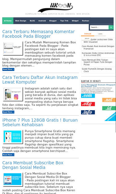 Mobile view