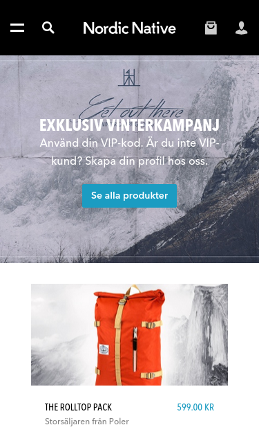 Mobile view