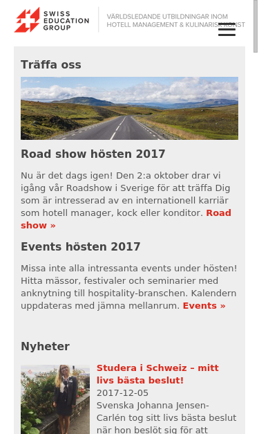 Mobile view