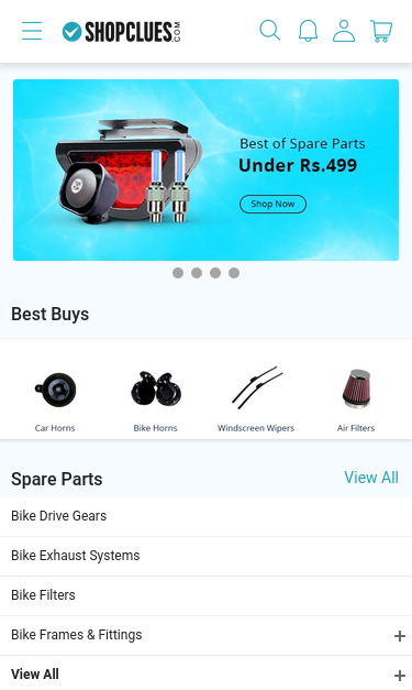 Mobile view