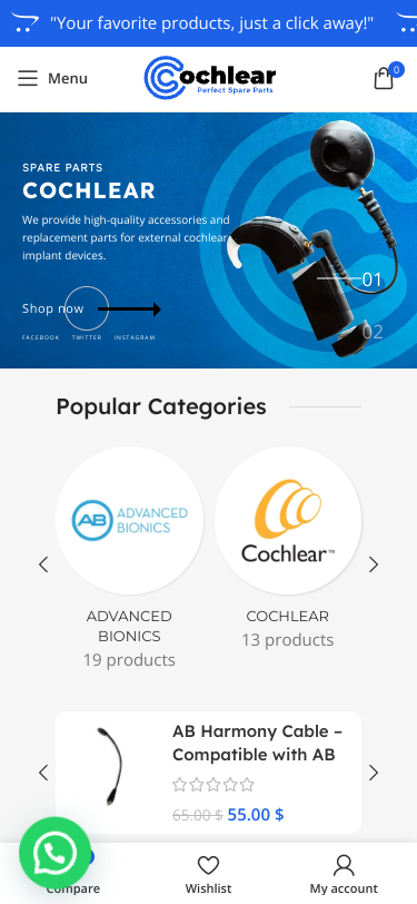 Mobile view