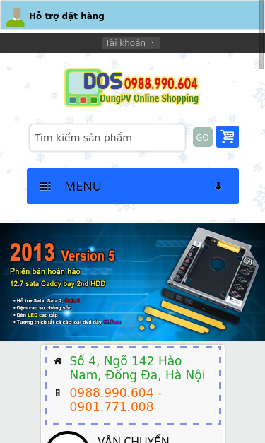 Mobile view