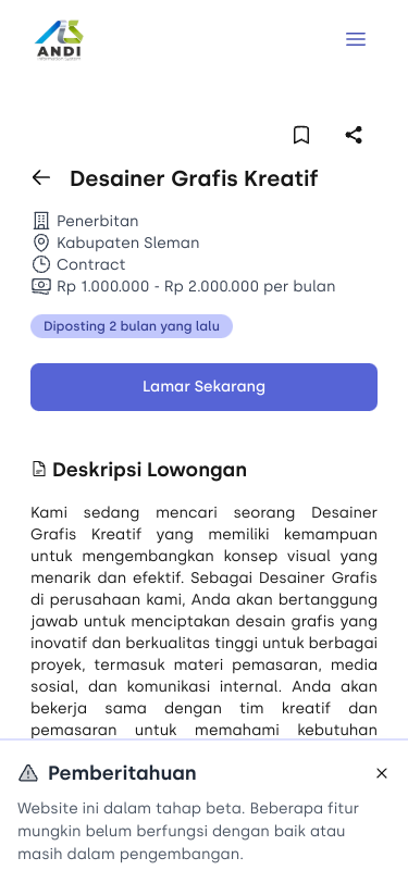 Mobile view