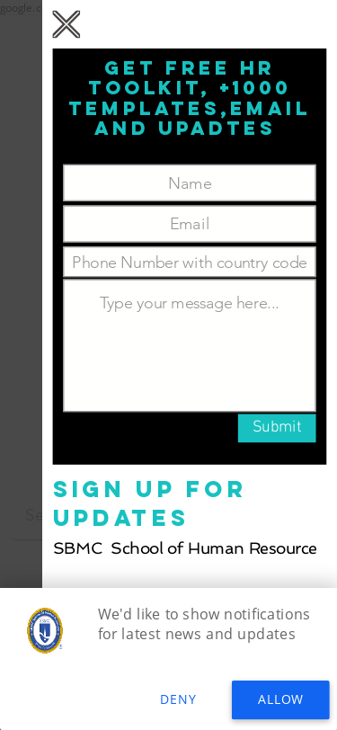 Mobile view