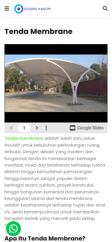Mobile view