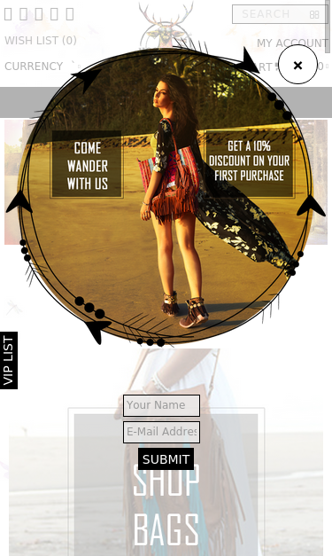 Mobile view