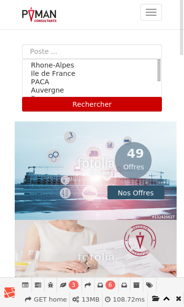 Mobile view