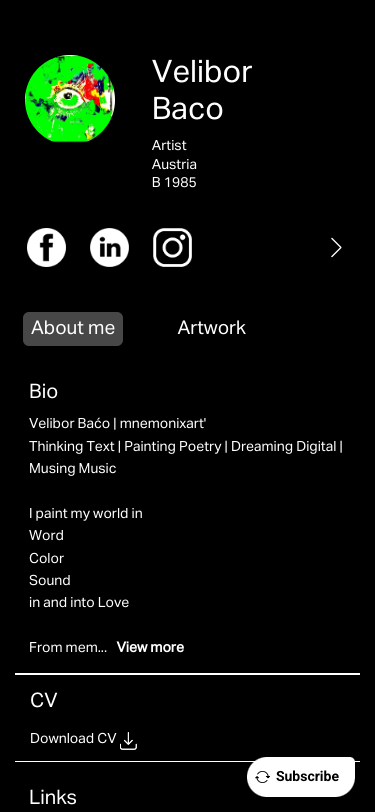 Mobile view