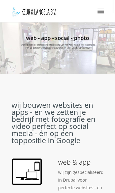 Mobile view