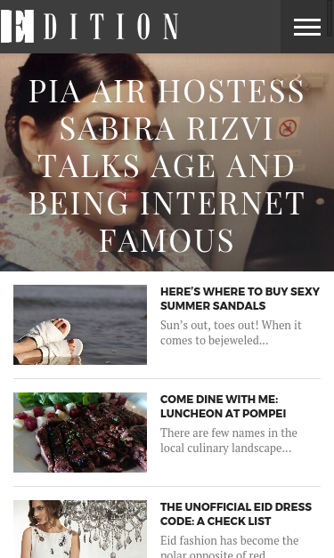 Mobile view