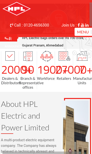 Mobile view